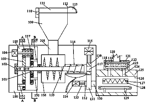 Sludge treatment device