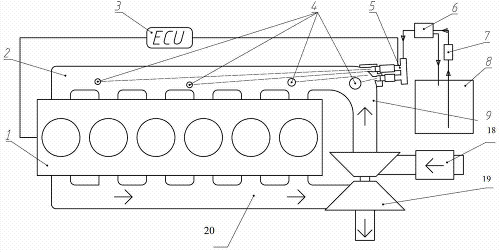 Penetration distance-composited alcohol spraying method and device