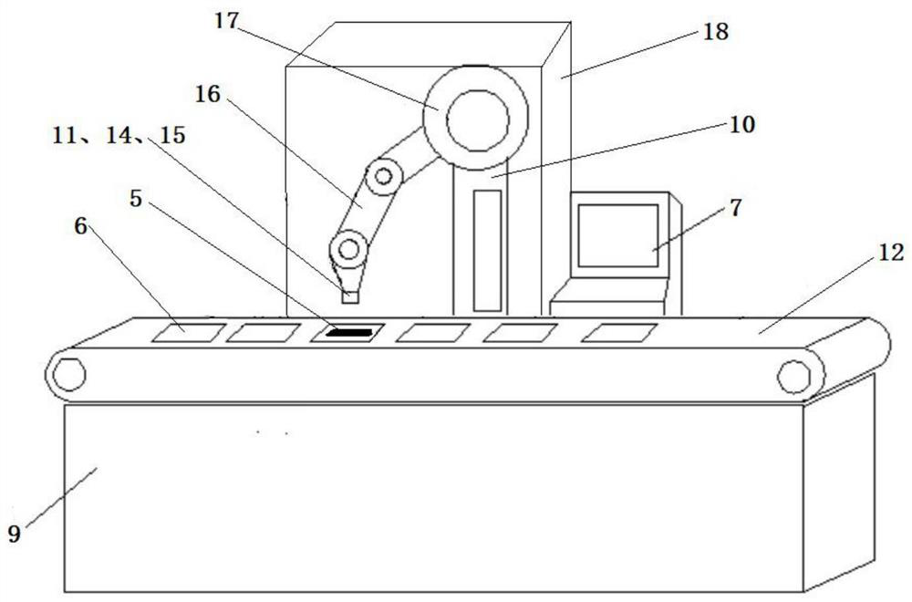 Method and system for performing ultraviolet ultrafast laser precise marking on titanium alloy surface