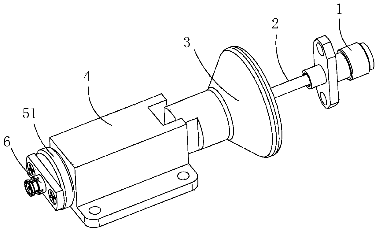 SMP-to-SMA adapter alignment plugging structure and plugging method