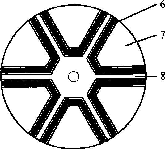 Axial magnetic flux electromagnetic type micro driver based on double layer planar coil