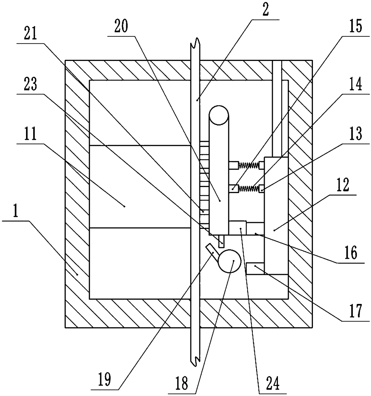 Hemostatic ligation device for uterus