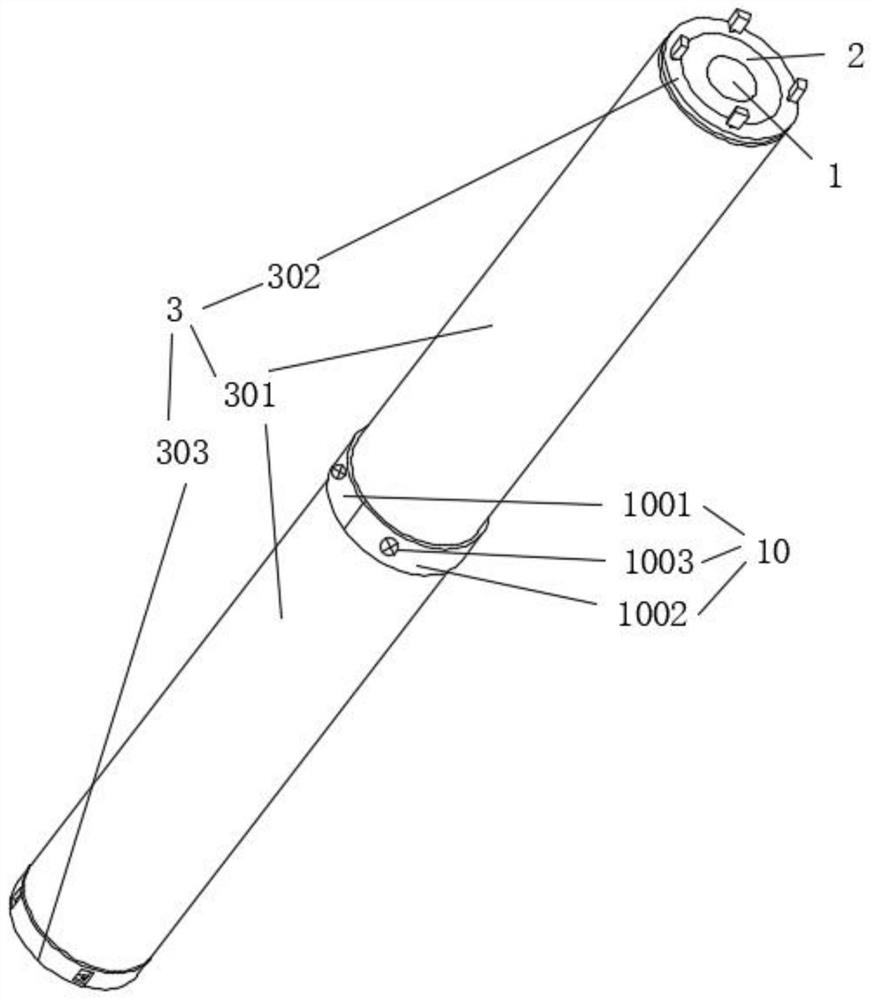 Sheath splicing type electric wire