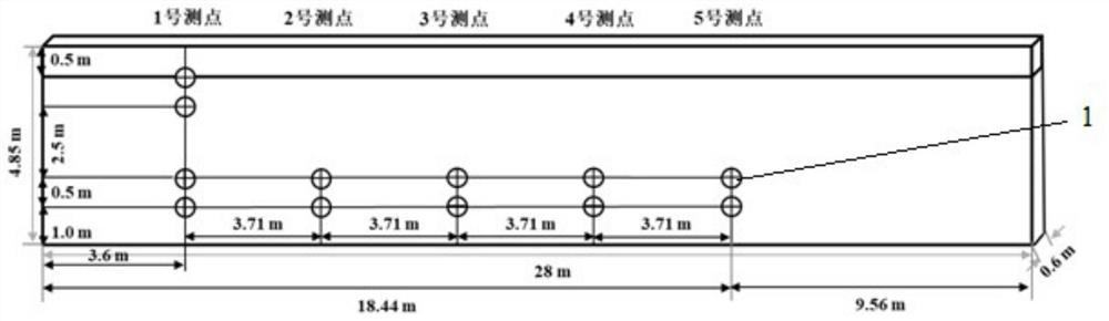 Monitoring and repairing characterization method for self-repairing concrete engineering crack