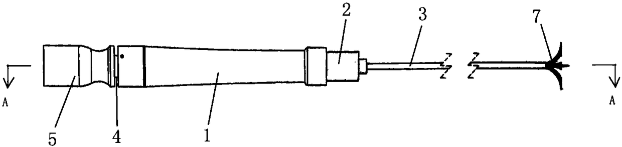 Detachable multi-functional ablation puncture needle