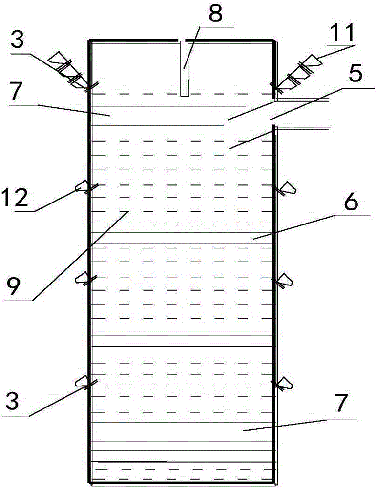 Gob-side-entry-retaining transverse-slant-dual-pulling fiber flexible template and filling method thereof