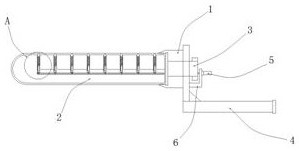 Uniform application device for anorectal surgery nursing medicine