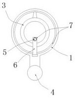 Uniform application device for anorectal surgery nursing medicine