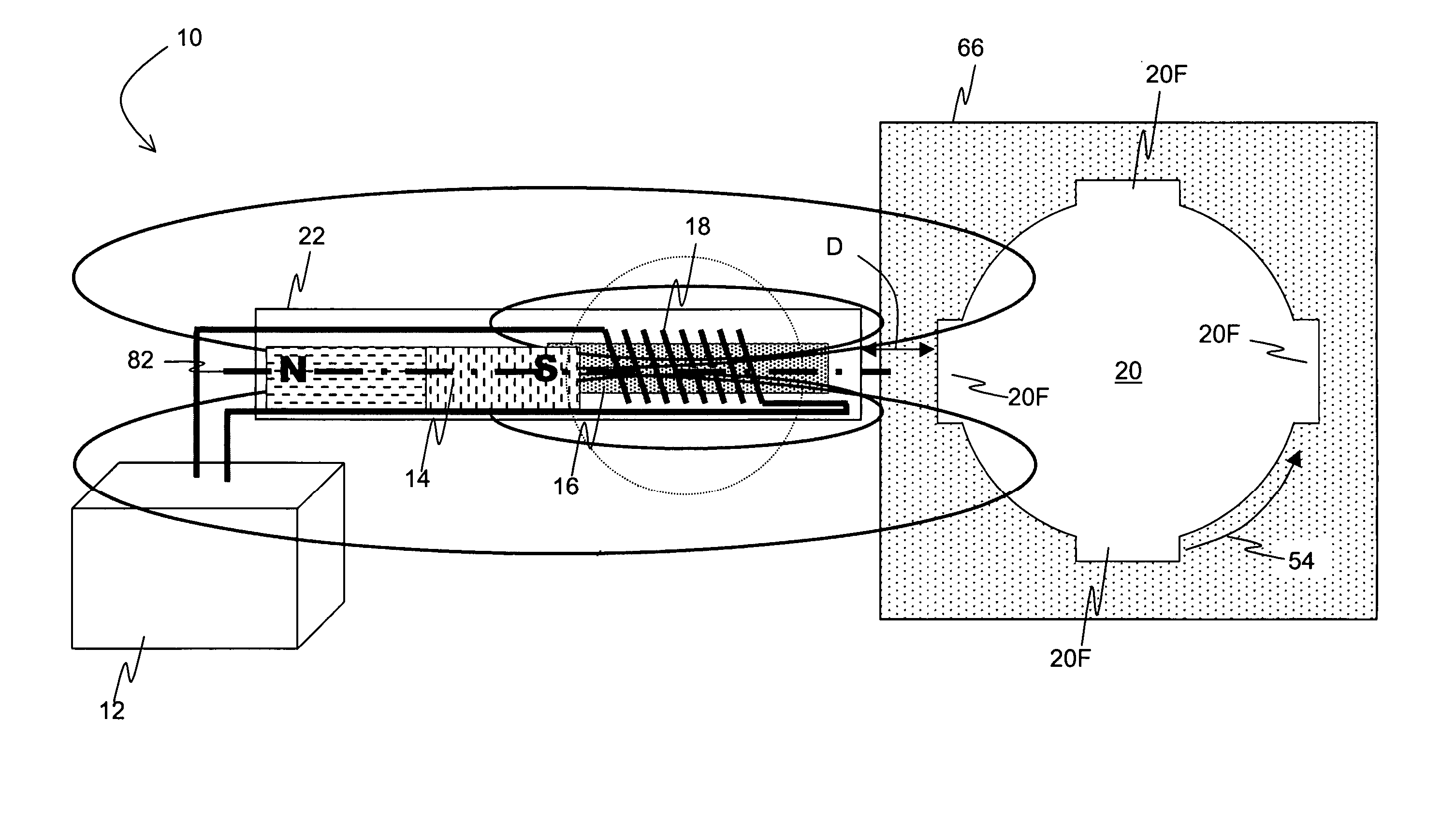 Hybrid inductive sensor