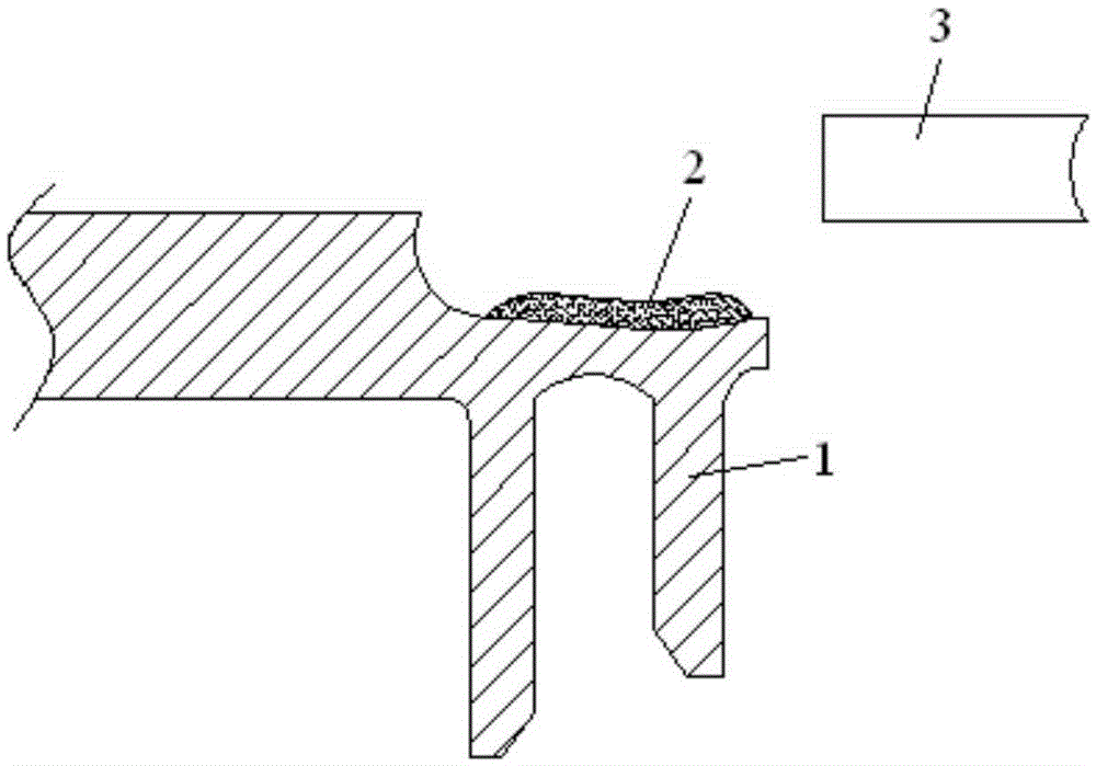 Machining method for aero-engine part sealing coating