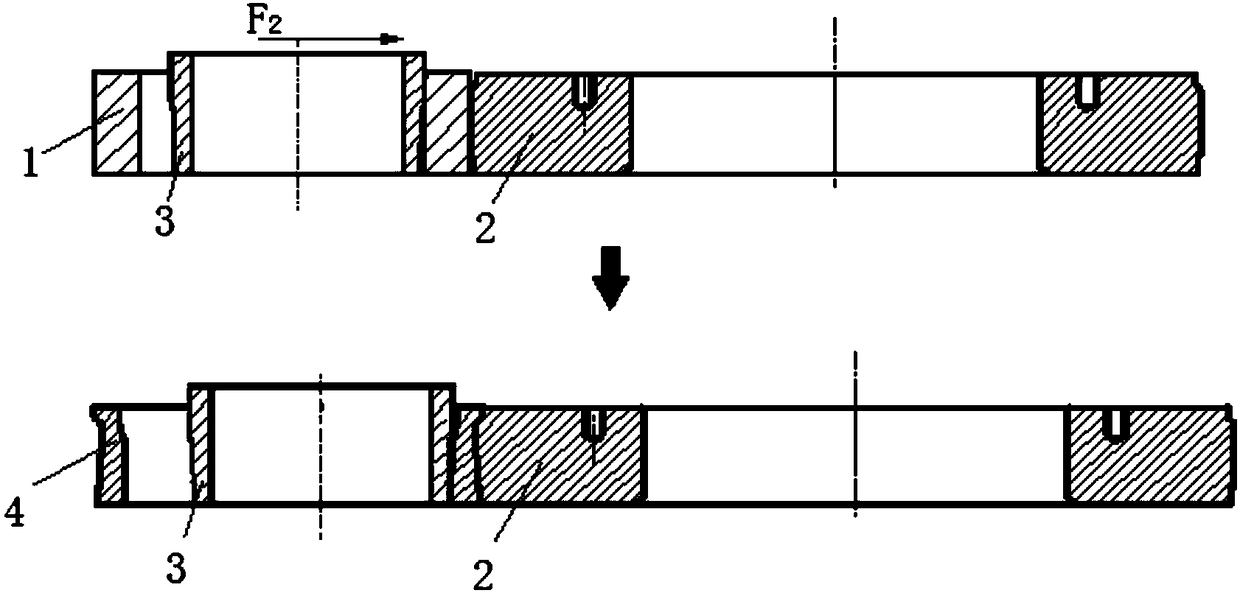 Manufacturing method of 718plus special-shaped cartridge receiver forging