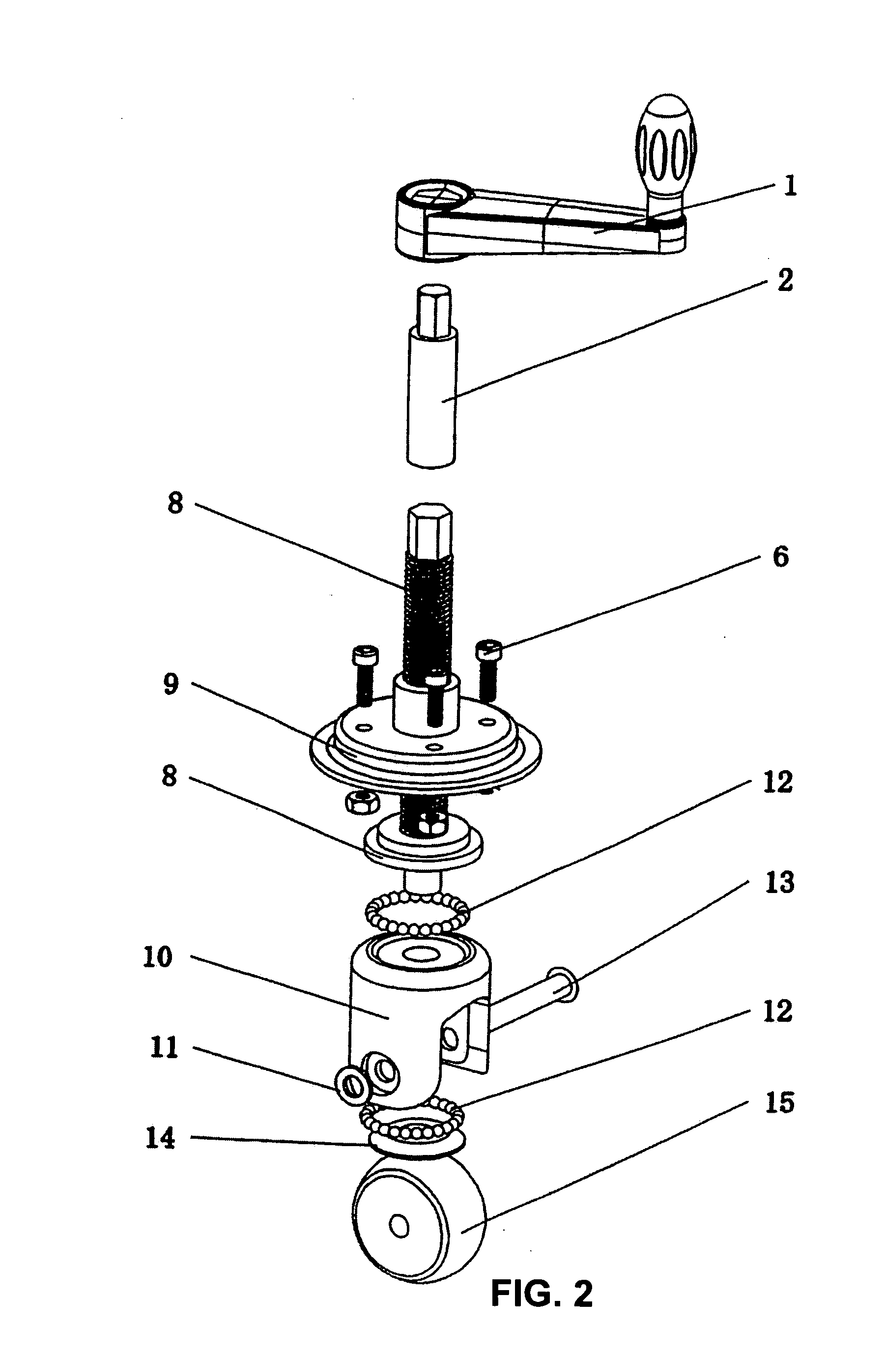 Base of sunshade umbrella