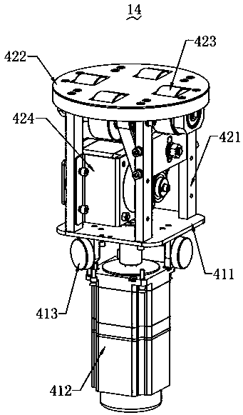 Balance wheel conveyor