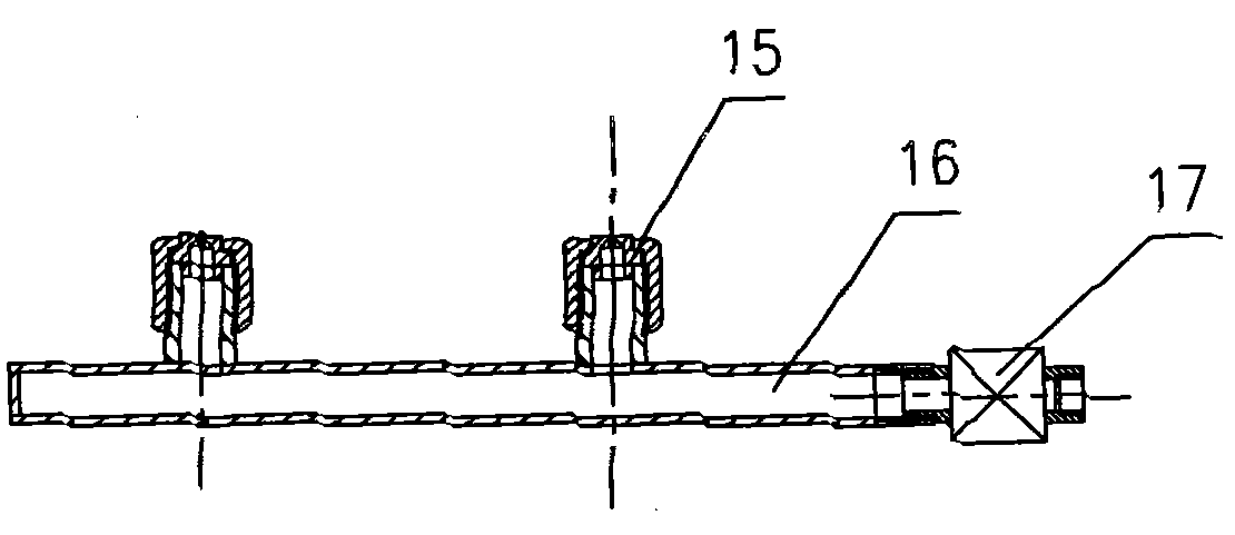 Multiple cooling methods integrated cooling system in strip casting process