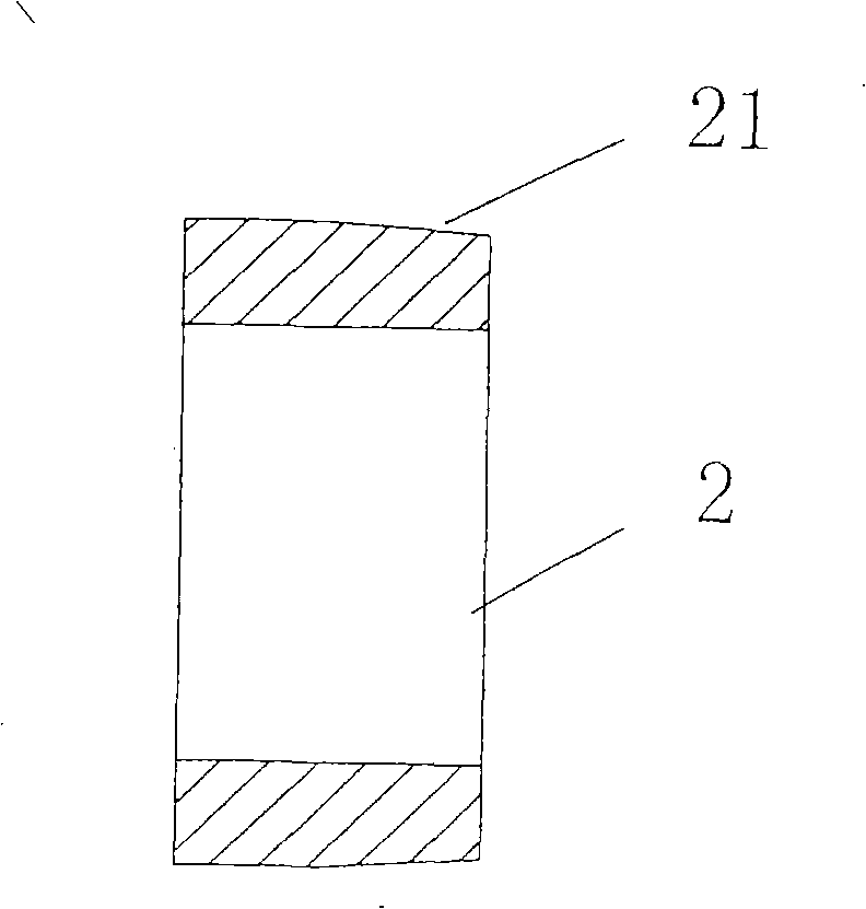 Novel piston used in plunger type water pump