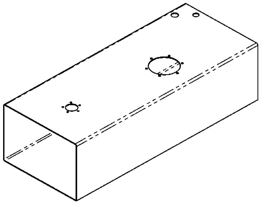 Full-aluminum fuel tank and manufacturing method thereof