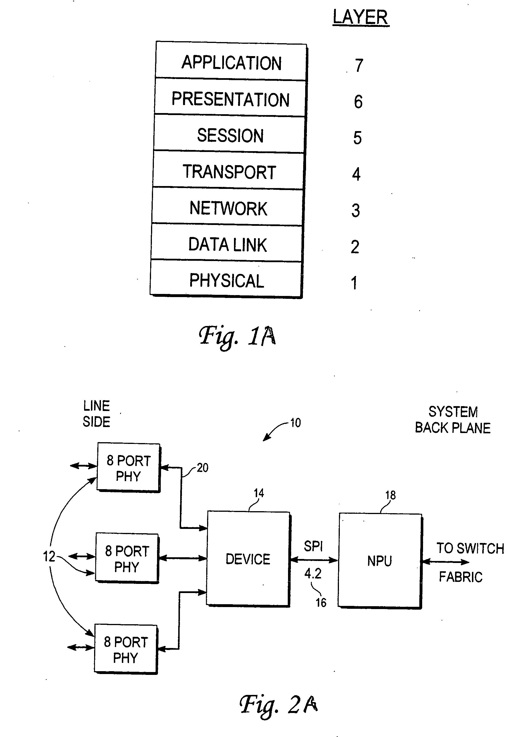 Device and method for managing oversubscription in a network