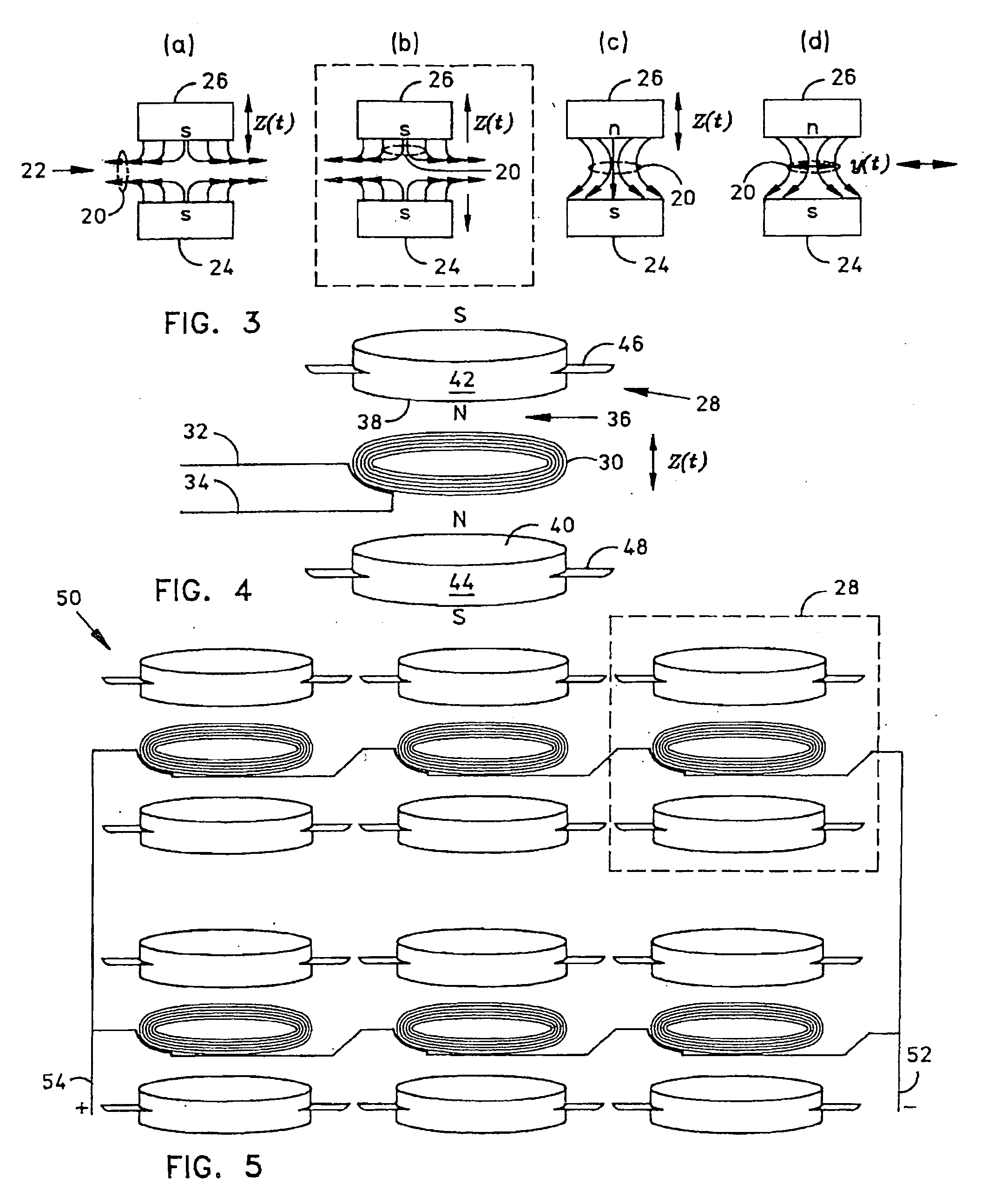 Appartus for Generating Power Responsive to Mechanical Vibration