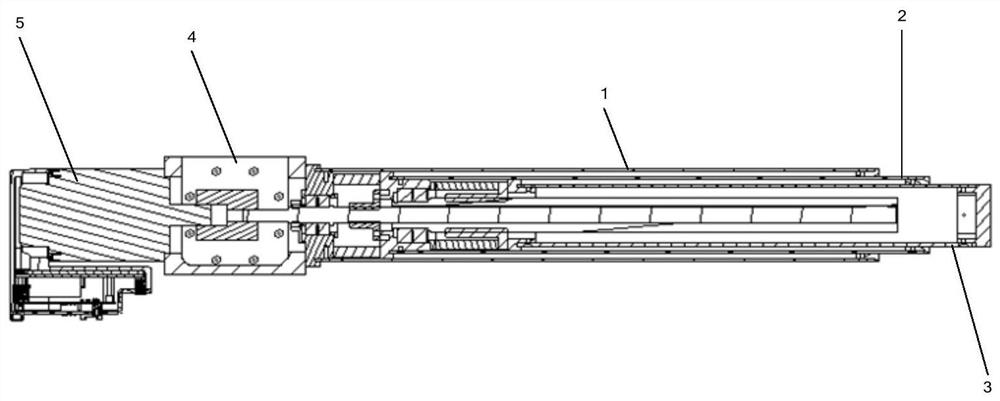 Mechanical arm capable of stretching out and drawing back in multiplied-speed movement manner, and cleaning robot