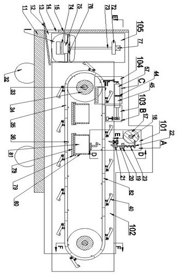 Device for automatically processing edible bullfrog