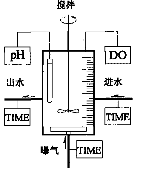 Method for synthesizing polyhydroxy alkanoates by excess sludge in water treatment