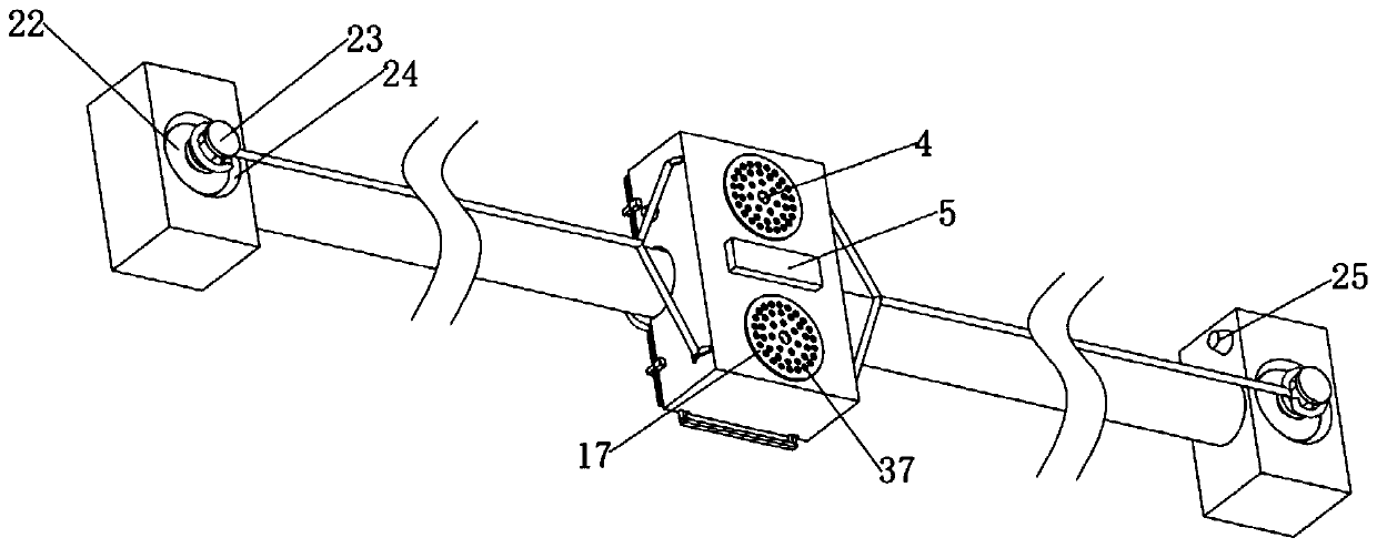 Intelligent monitoring and early warning device for distance between optical cable and ground based on Internet of Things technology