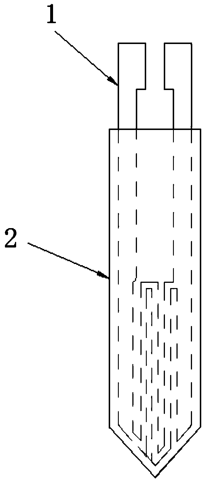 Heating appliance heating element and preparation method thereof