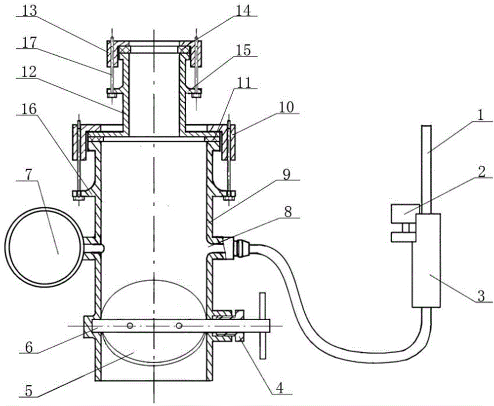 Nozzle variable diameter plug-in sampler