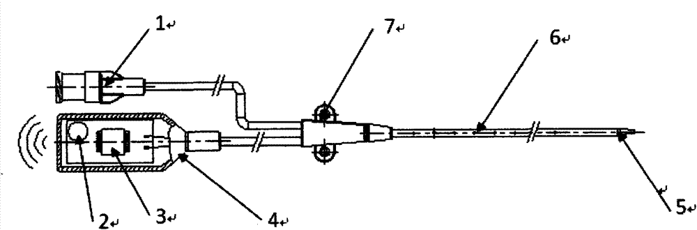 Cardiac output detector wireless transmission device