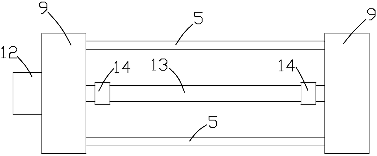 Yarn storage device for textile warping machine