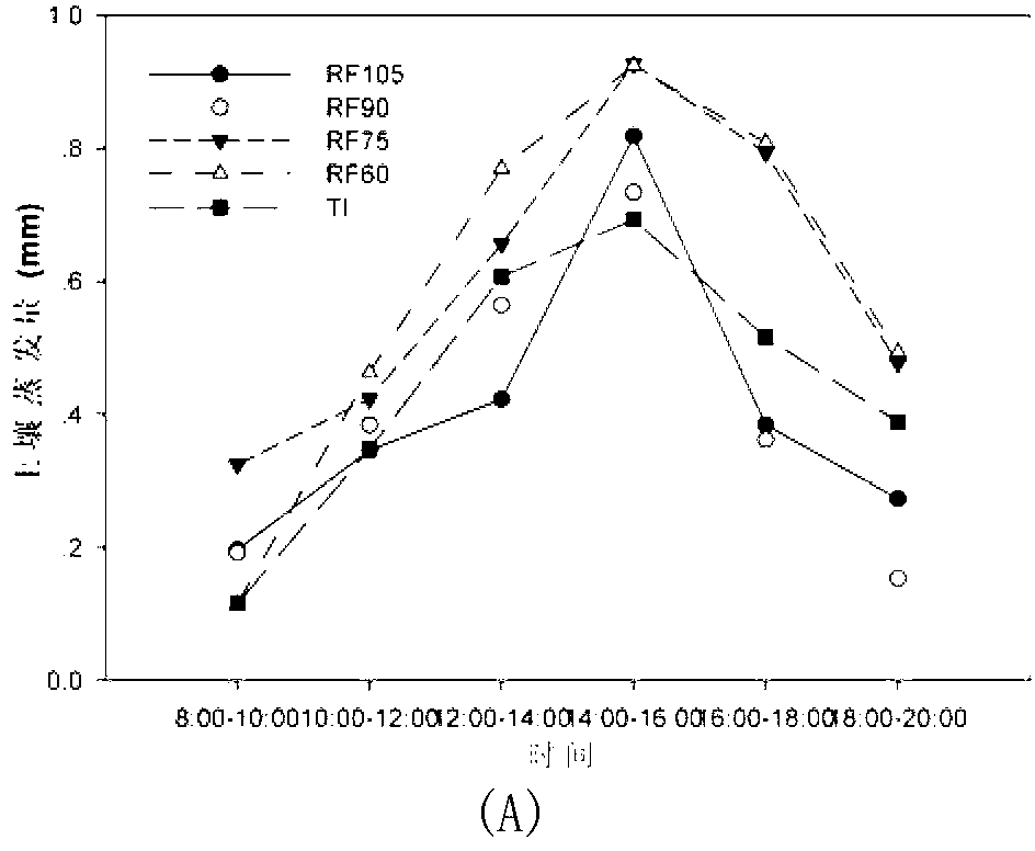 Intercropping furrow irrigation method