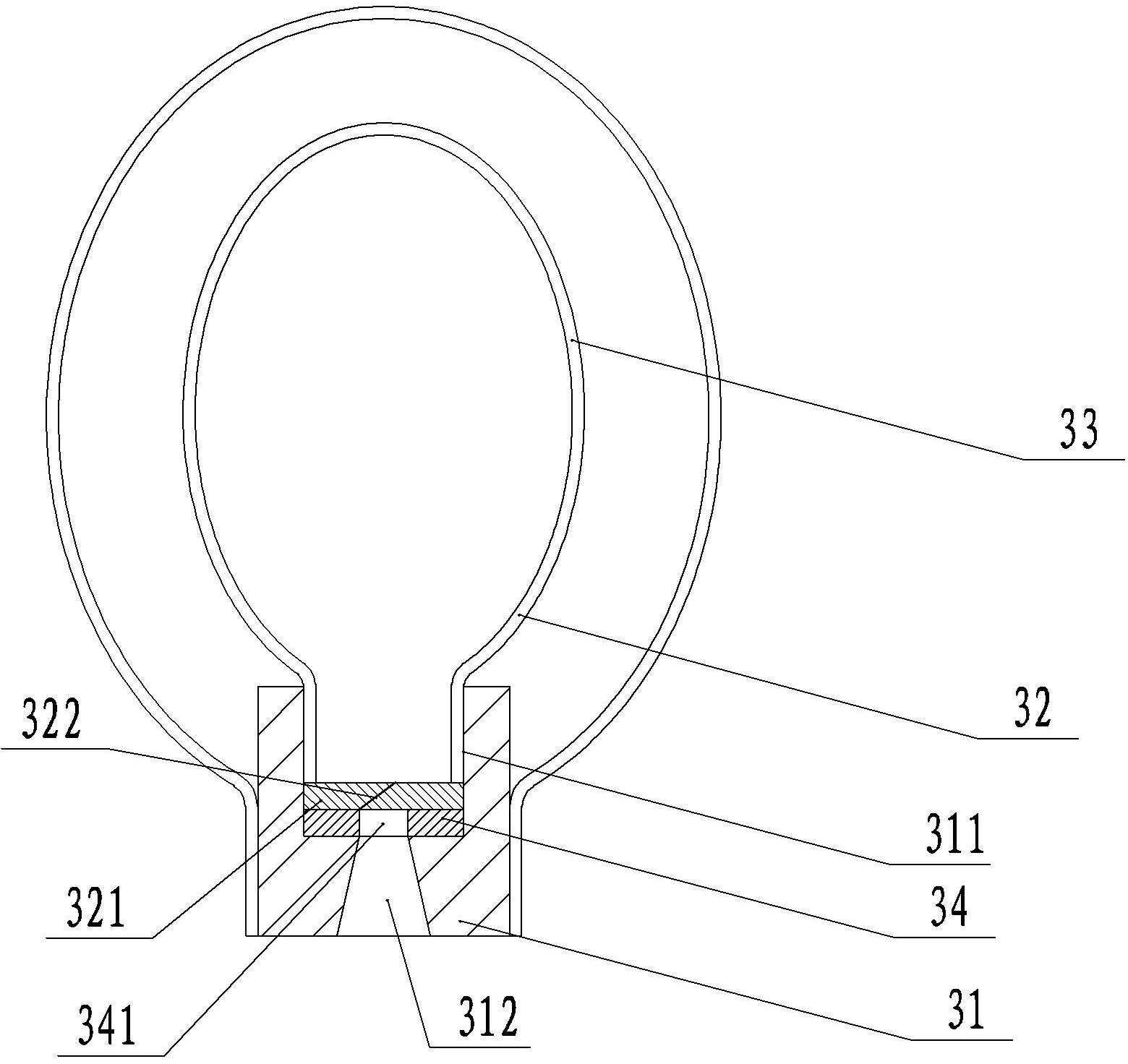 Puncture needle for epidural space