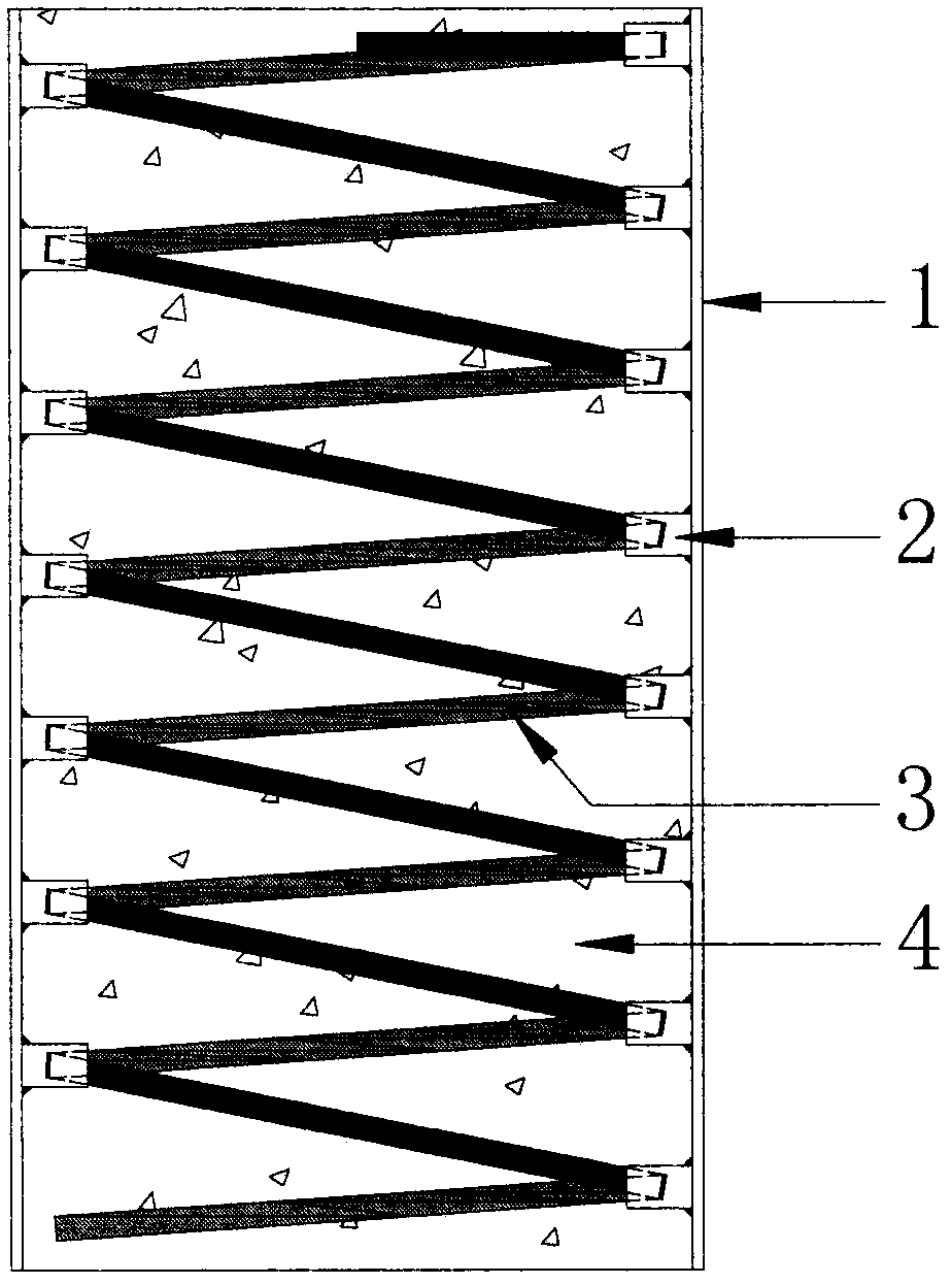 FRP spiral bar enhanced stainless steel tube seawater and seasand concrete structure