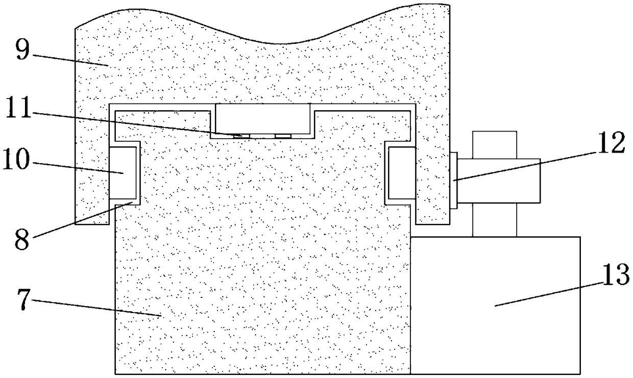 Extrusion shaping and edge cutting device for processing bamboo products