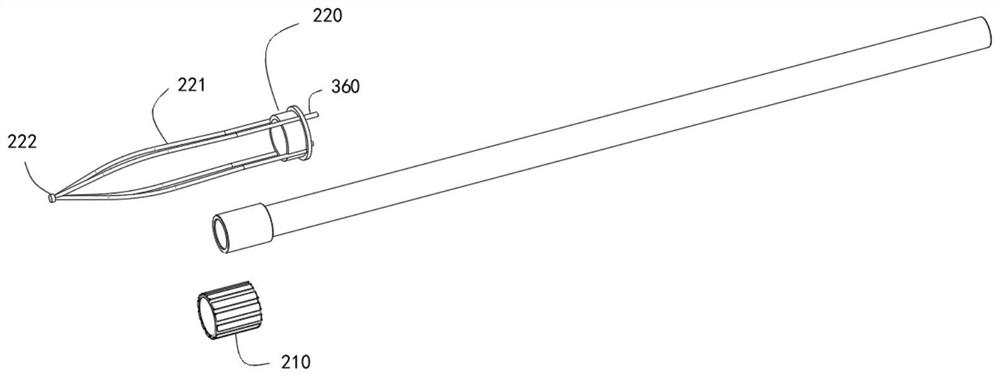 Ureter calculus removing device