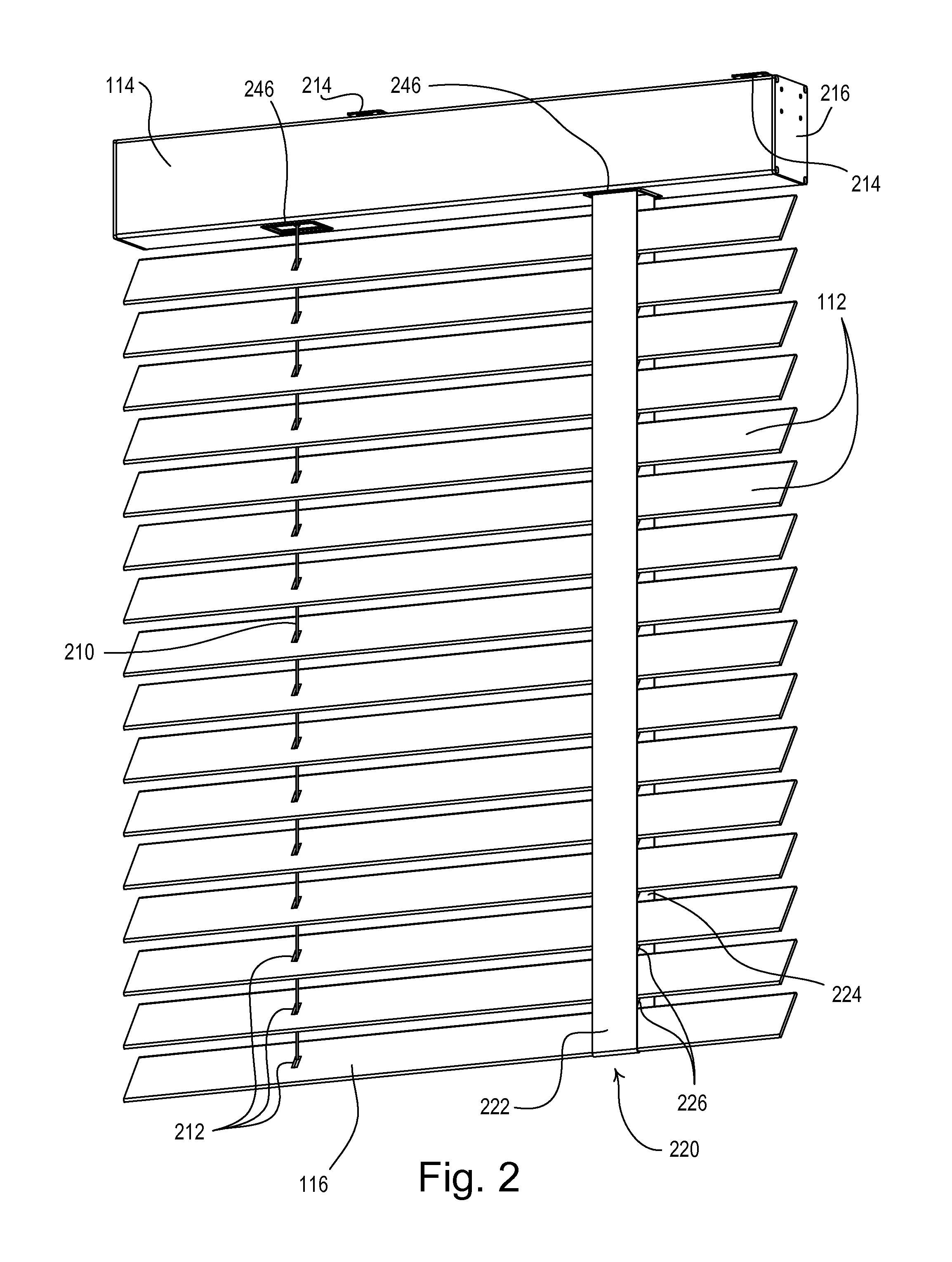 Motorized Venetian Blind System