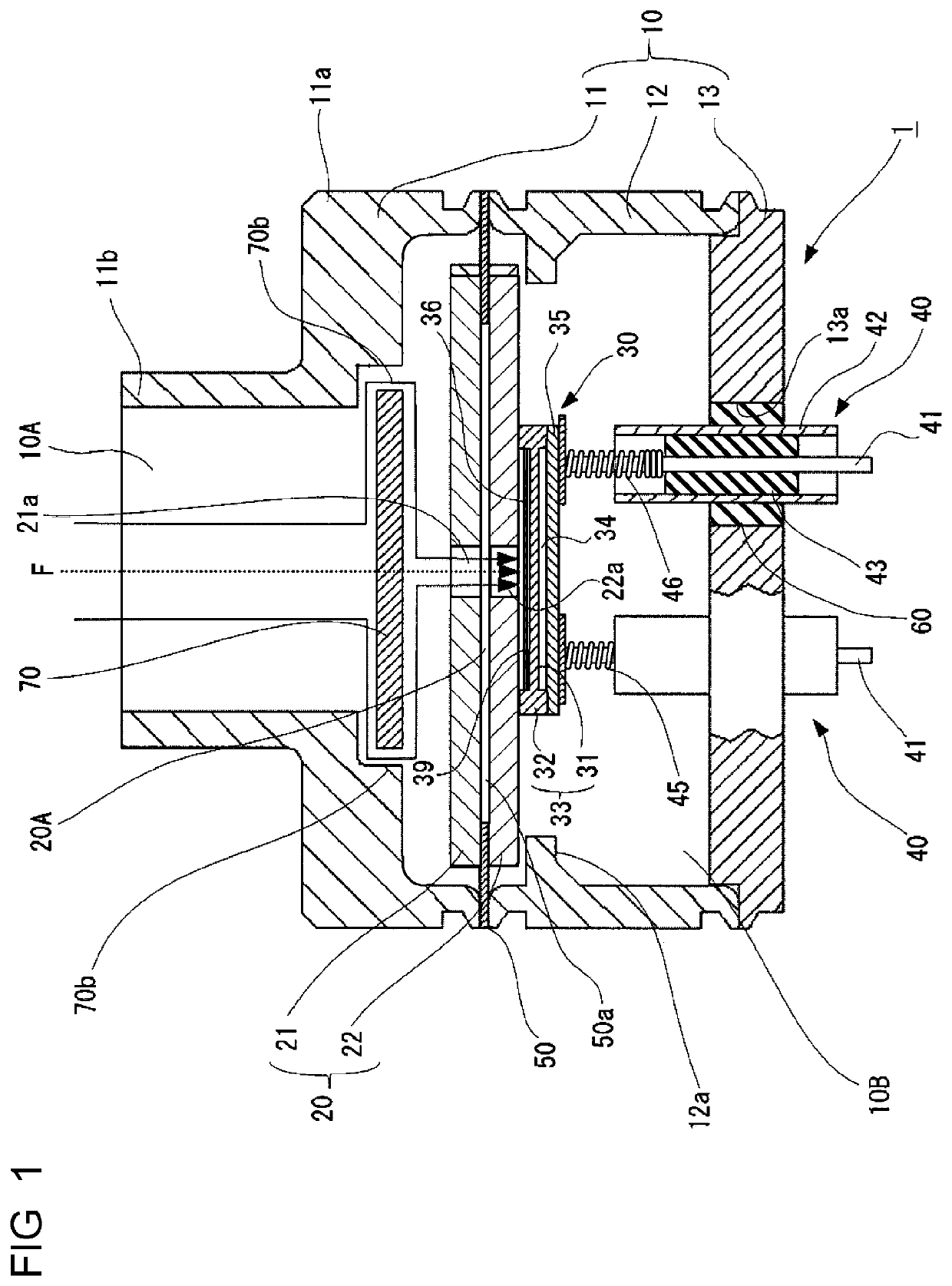 Capacitive pressure sensor