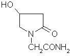 Oxiracetam compound with steady crystal form