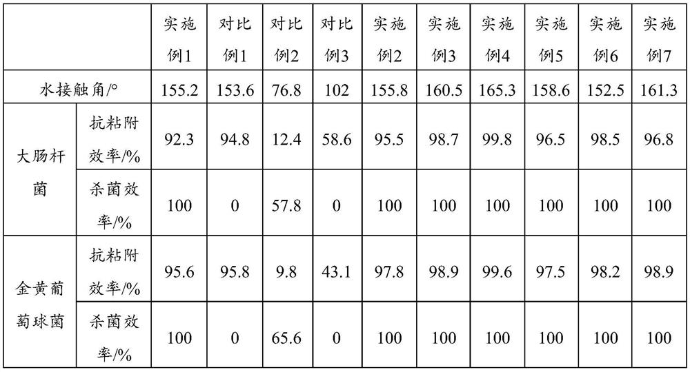 Photodynamic superhydrophobic anti-infection coating and preparation method thereof