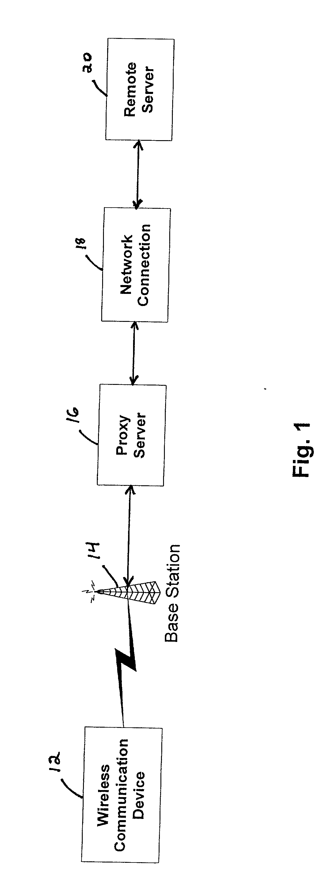 Retrieving documents over a network with a wireless communication device