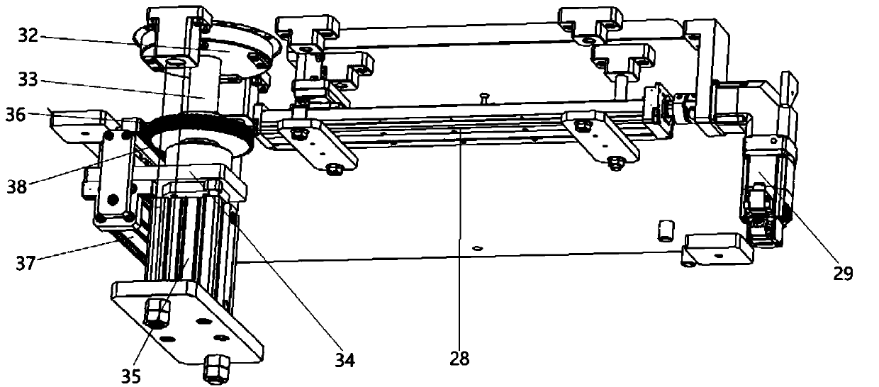 Automatic press-fitting equipment for shaft sleeve of transverse frame body