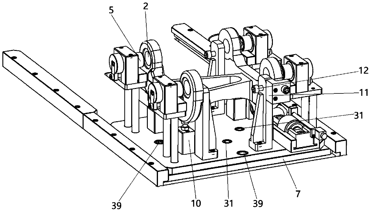 Automatic press-fitting equipment for shaft sleeve of transverse frame body