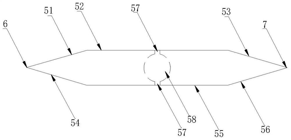 A combustion chamber spanning support plate