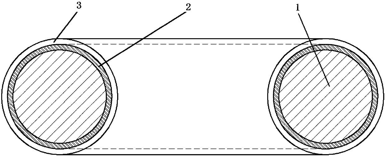 Wear-resistant and corrosion-resistant ring chain and preparation method thereof