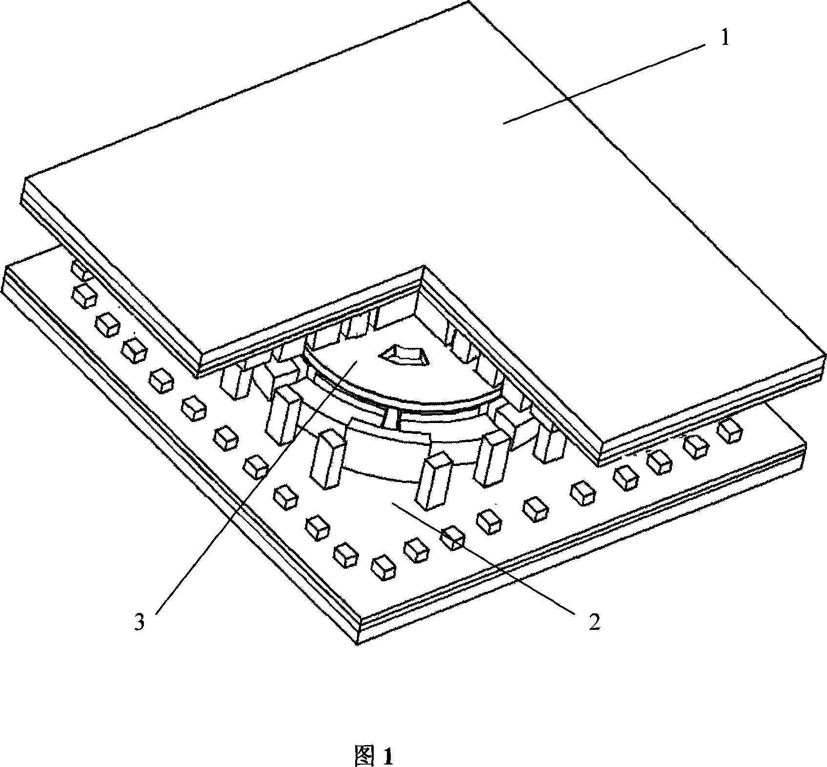 Diamagnetic suspension rotor electrostatic driving micro-gyroscope