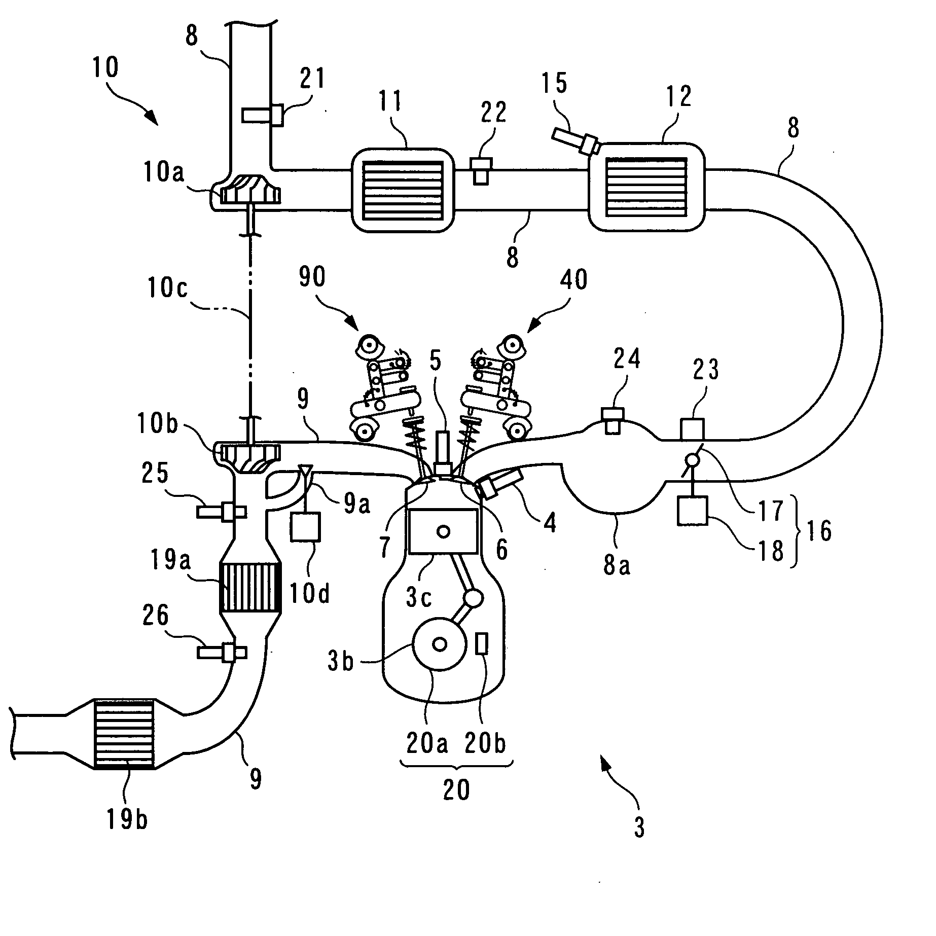 Intake airvolume controller of internal combustion engine