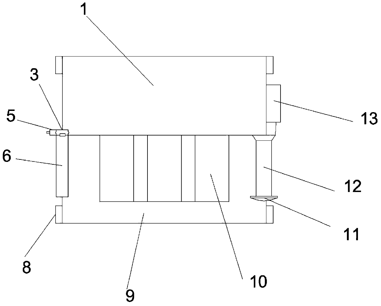 Spinning frame drafting device based on textile