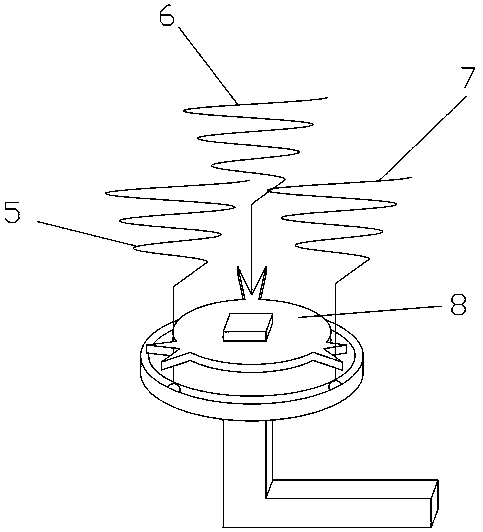 Dining table field snail eating auxiliary tool