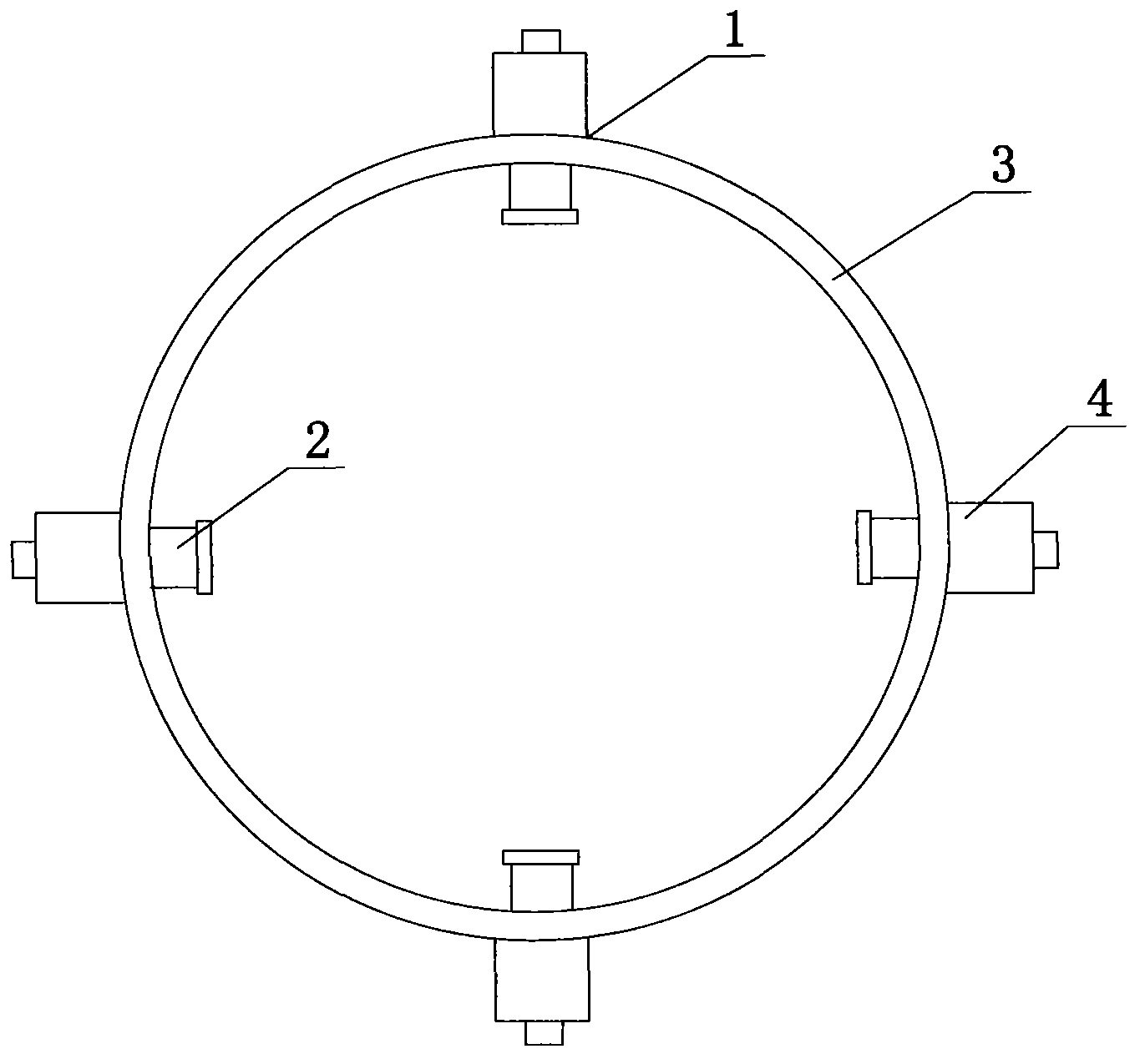 Hydraulic chuck and slip assembling and disassembling device for drilling machines