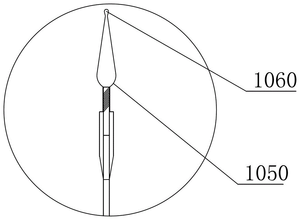 Jacquard tie equipment of harness cord device